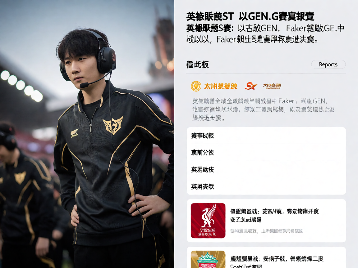 英雄联盟S赛T1对阵GEN.G赛事报道